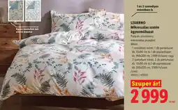 Lidl Livarino mikroszálas szatén ágyneműhuzat ajánlat
