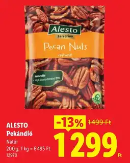 Lidl Alesto Pekándió ajánlat