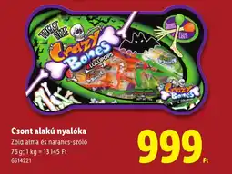 Lidl Crazy Bones nyalóka ajánlat