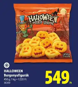 Lidl Halloween burgonyafigurák ajánlat