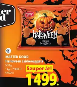 Lidl Master Good Halloween csirkenuggets ajánlat
