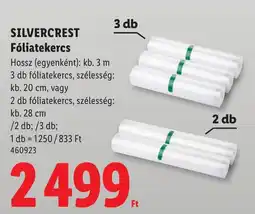 Lidl Silvercrest fóliatekercs ajánlat