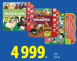 Lidl Milyen a hangja! tanyasi állatok milyen a hangja! munkagépek ajánlat