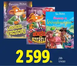 Lidl Geronimo Stilton ajánlat