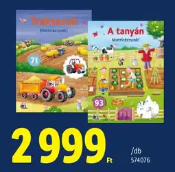 Lidl Iri traktorok matricázzunk ajánlat