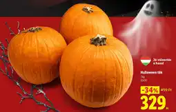 Lidl Halloween tők ajánlat