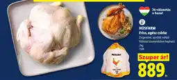 Lidl Húsfarm friss egész csirke ajánlat