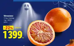 Lidl Vérnarancs ajánlat