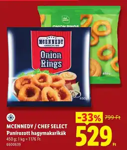 Lidl Mcennedy panírozott hagymakarikák ajánlat