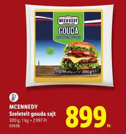 Lidl Mcennedy szeletelt gouda sajt ajánlat