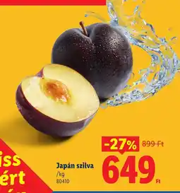 Lidl Japán szilva ajánlat