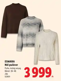 Lidl Esmara női pulóver ajánlat