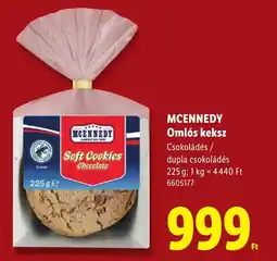 Lidl Mcennedy omlós keksz ajánlat
