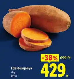 Lidl Édesburgonya ajánlat