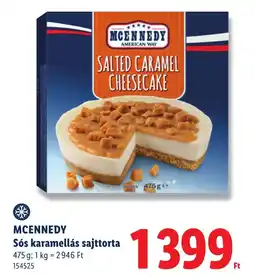 Lidl Mcennedy sajttorta ajánlat