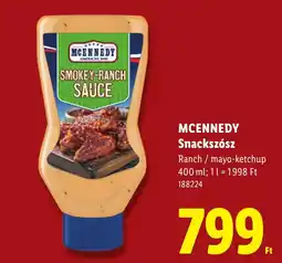 Lidl Mcennedy snackszósz ajánlat