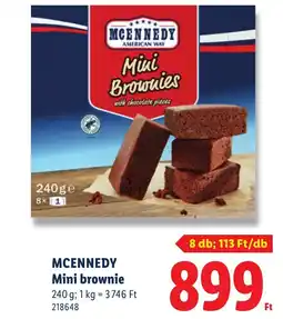 Lidl Mcennedy mini brownie ajánlat