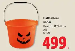 Lidl Halloweeni vödör ajánlat