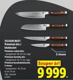 Lidl Silvercrest prémium kés / késkszlet ajánlat