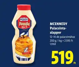 Lidl Mcennedy palacsinta-alappor ajánlat