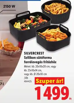 Lidl Silvercrest szilikonsütőforma ajánlat