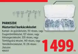 Lidl Parkside háztartási barkácskészlet ajánlat