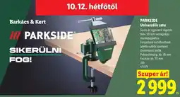 Lidl Parkside univerzális satu ajánlat