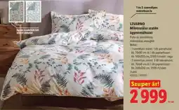 Lidl Livarno Mikroszálas szatén ágyneműhuzat ajánlat