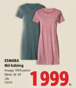 Lidl ESMARA ajánlat