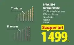 Lidl PARKSIDE Fúrókészlet ajánlat