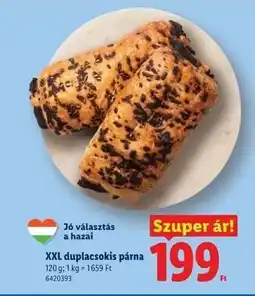 Lidl XXL duplacsokis párna ajánlat