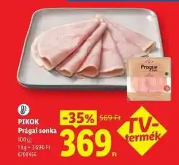 Lidl PIKOK Prágai sonka ajánlat