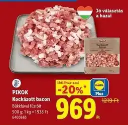 Lidl PIKOK Kockázott bacon ajánlat