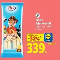 Lidl Pilos Sajtrudacskák ajánlat
