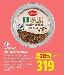 Lidl MILBONA ajánlat
