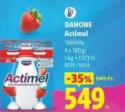 Lidl DANONE Actimel ajánlat