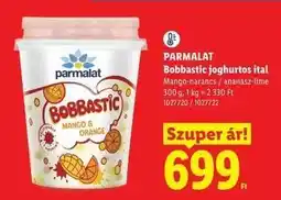 Lidl PARMALAT Bobbastic joghurtos ital ajánlat