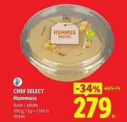 Lidl CHEF SELECT Hummusz ajánlat