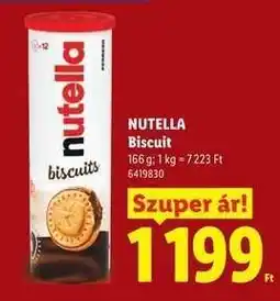 Lidl Nutella ajánlat