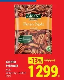 Lidl ALESTO Pekándió ajánlat