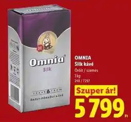Lidl Omnia Silk Kávé ajánlat