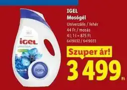 Lidl Igel Mosógél ajánlat