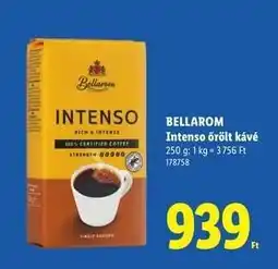 Lidl BELLAROM Intenso őrölt kávé ajánlat