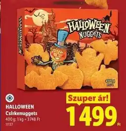 Lidl HALLOWEEN Csirkenuggets ajánlat