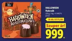 Lidl HALLOWEEN Habcsók ajánlat