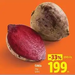 Lidl Cékla ajánlat