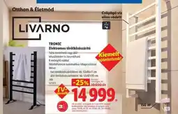 Lidl Tronic Elektromos törölközőszárító ajánlat