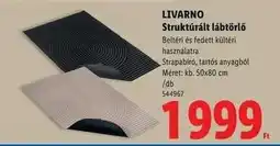 Lidl Livarno Struktúrált lábtörlő ajánlat
