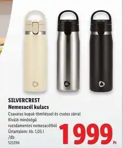 Lidl SILVERCREST Nemesacél kulacs ajánlat
