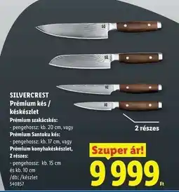 Lidl SILVERCREST Prémium kés / késkészlet ajánlat